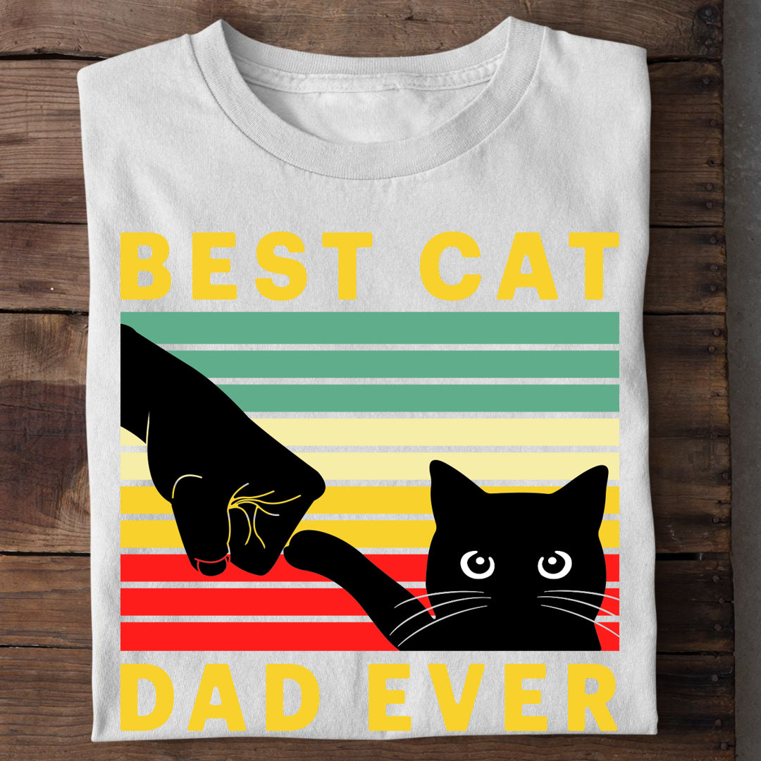Best Cat Dad T-Shirt