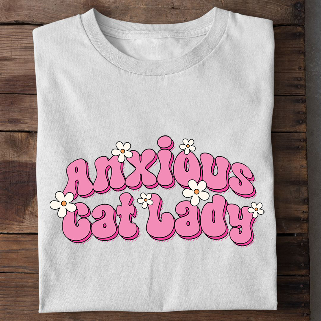Anxious Cat Lady T-Shirt