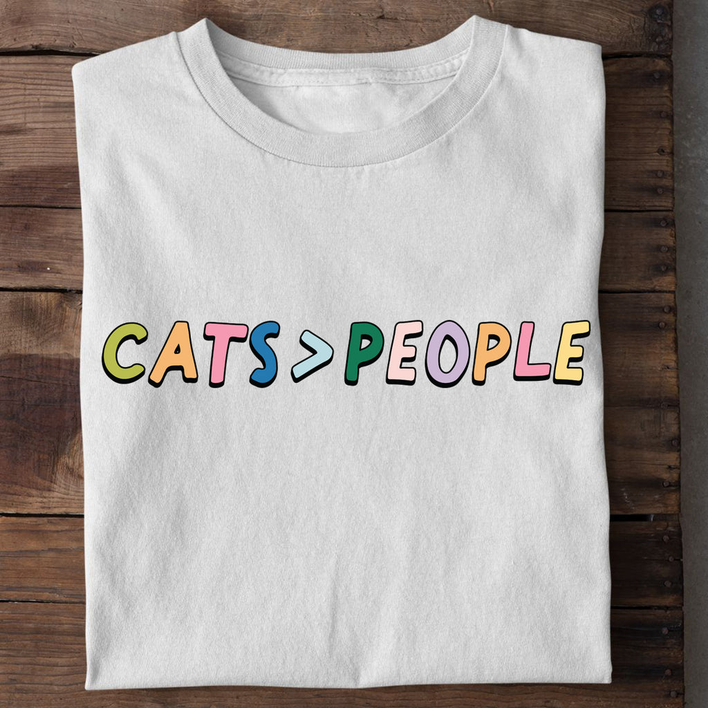 Cats over People T-Shirt