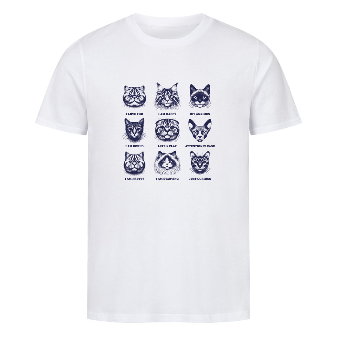 Emotion Cats  T-Shirt
