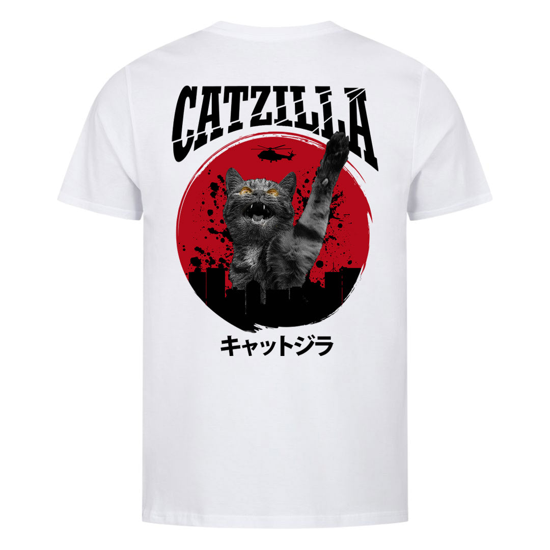 Catzilla T-Shirt BackPrint