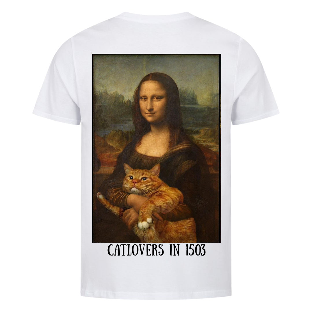 Catlovers in 1503 T-Shirt BackPrint