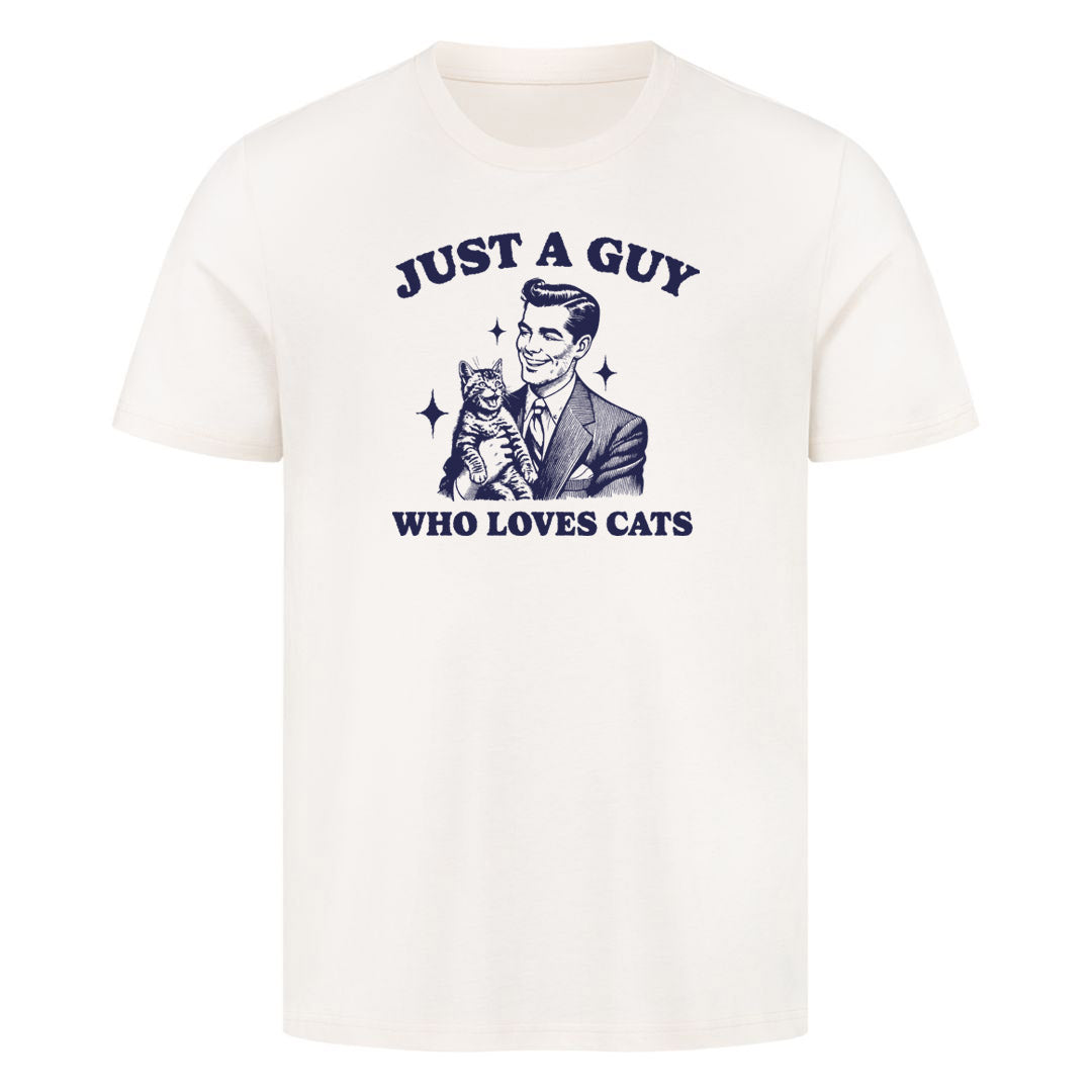Guy who loves Cats T-Shirt