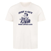 Guy who loves Cats  T-Shirt