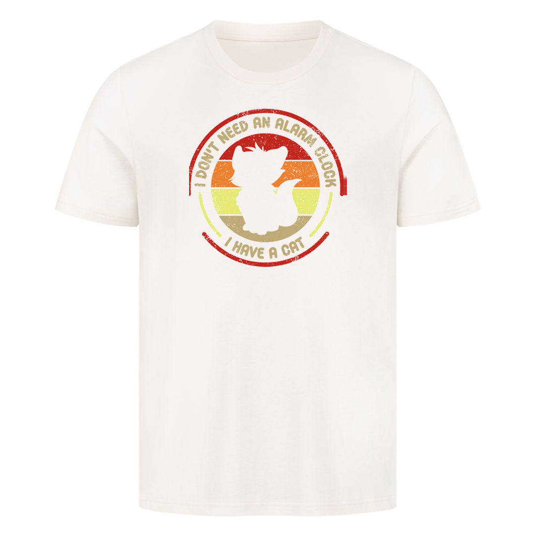 Alarm Clock Cat  T-Shirt