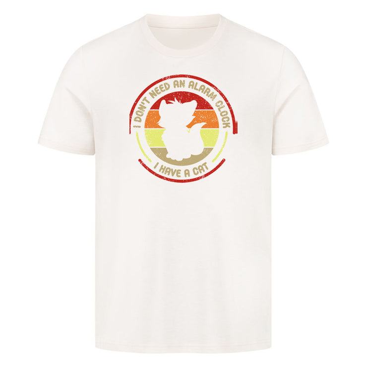 Alarm Clock Cat  T-Shirt