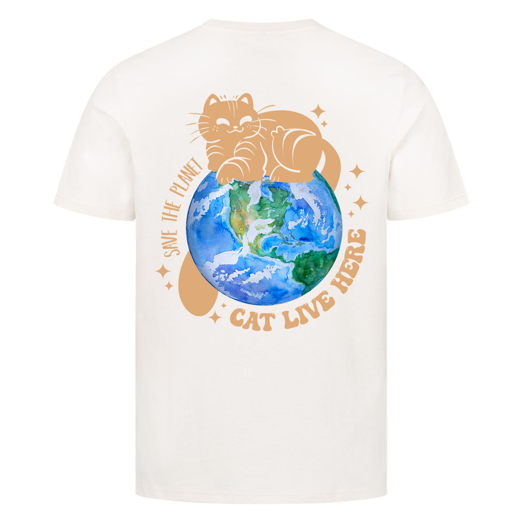 Save the Planet  T-Shirt BackPrint