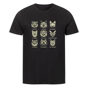 Emotion Cats  T-Shirt