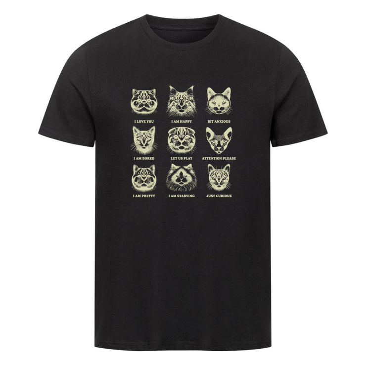 Emotion Cats  T-Shirt