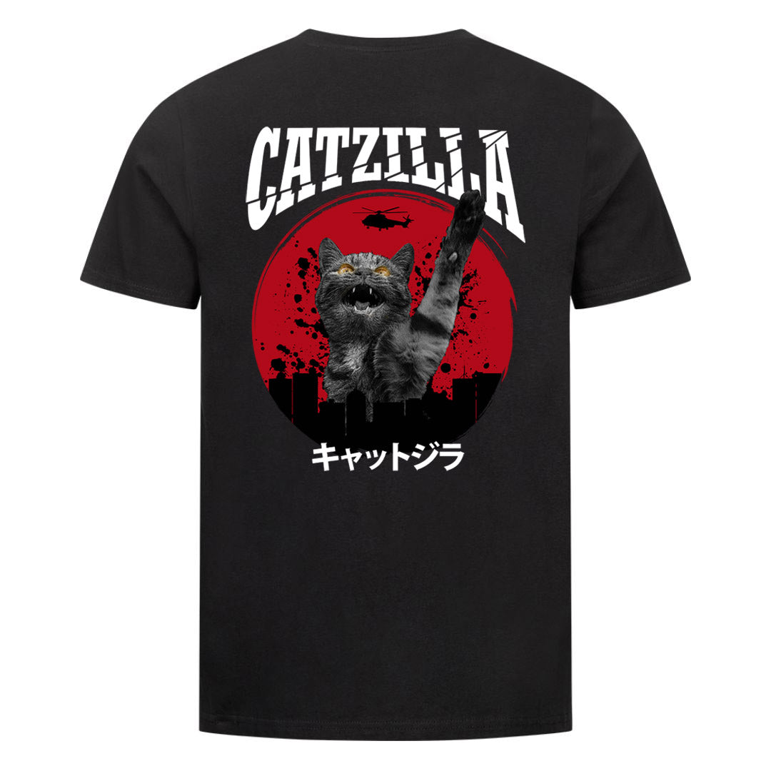 Catzilla T-Shirt BackPrint