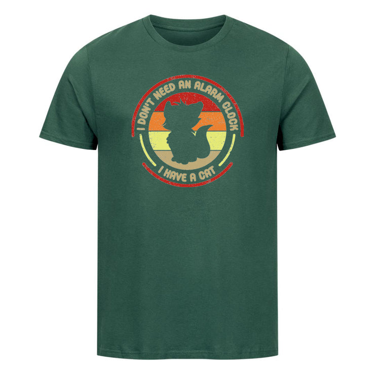 Alarm Clock Cat  T-Shirt