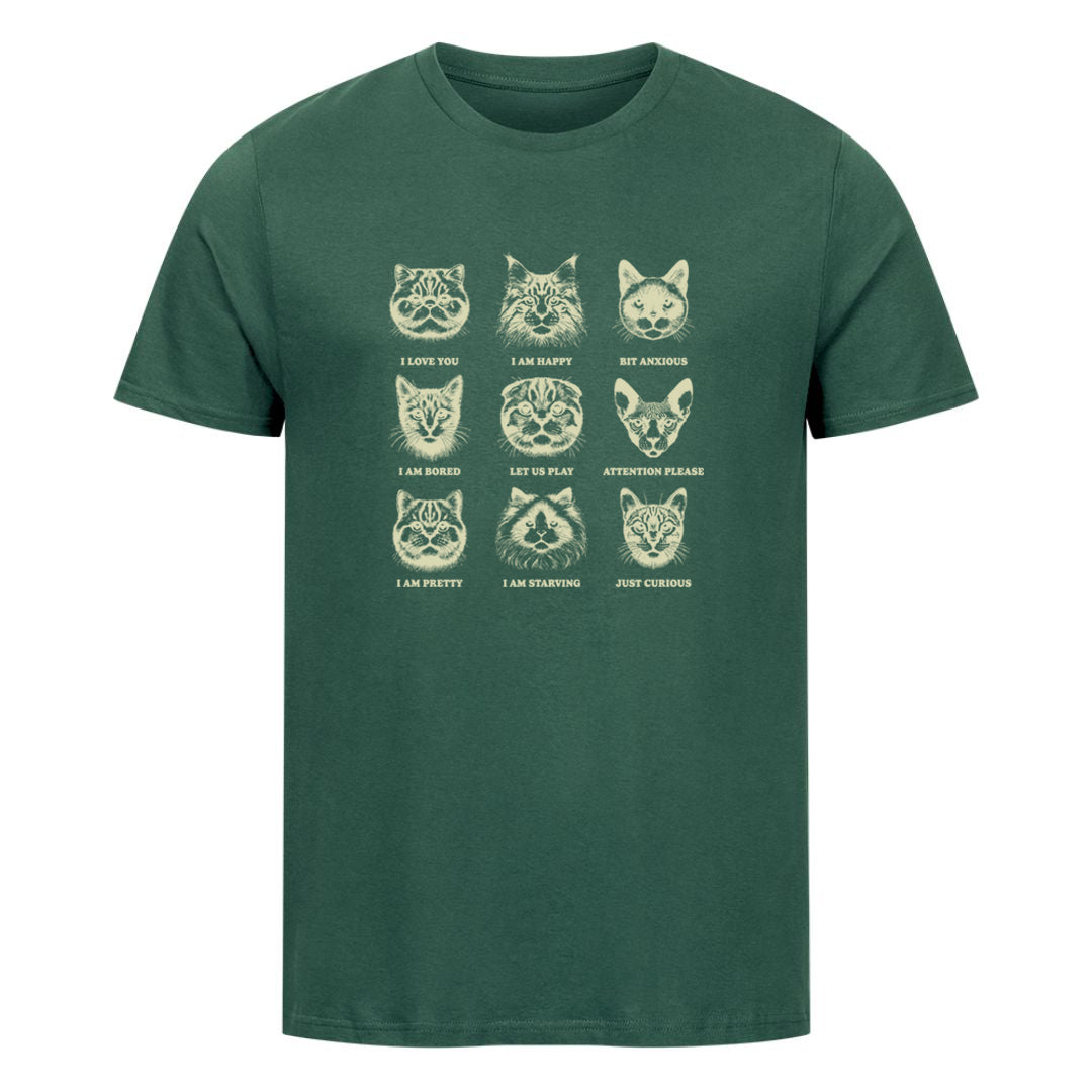 Emotion Cats  T-Shirt