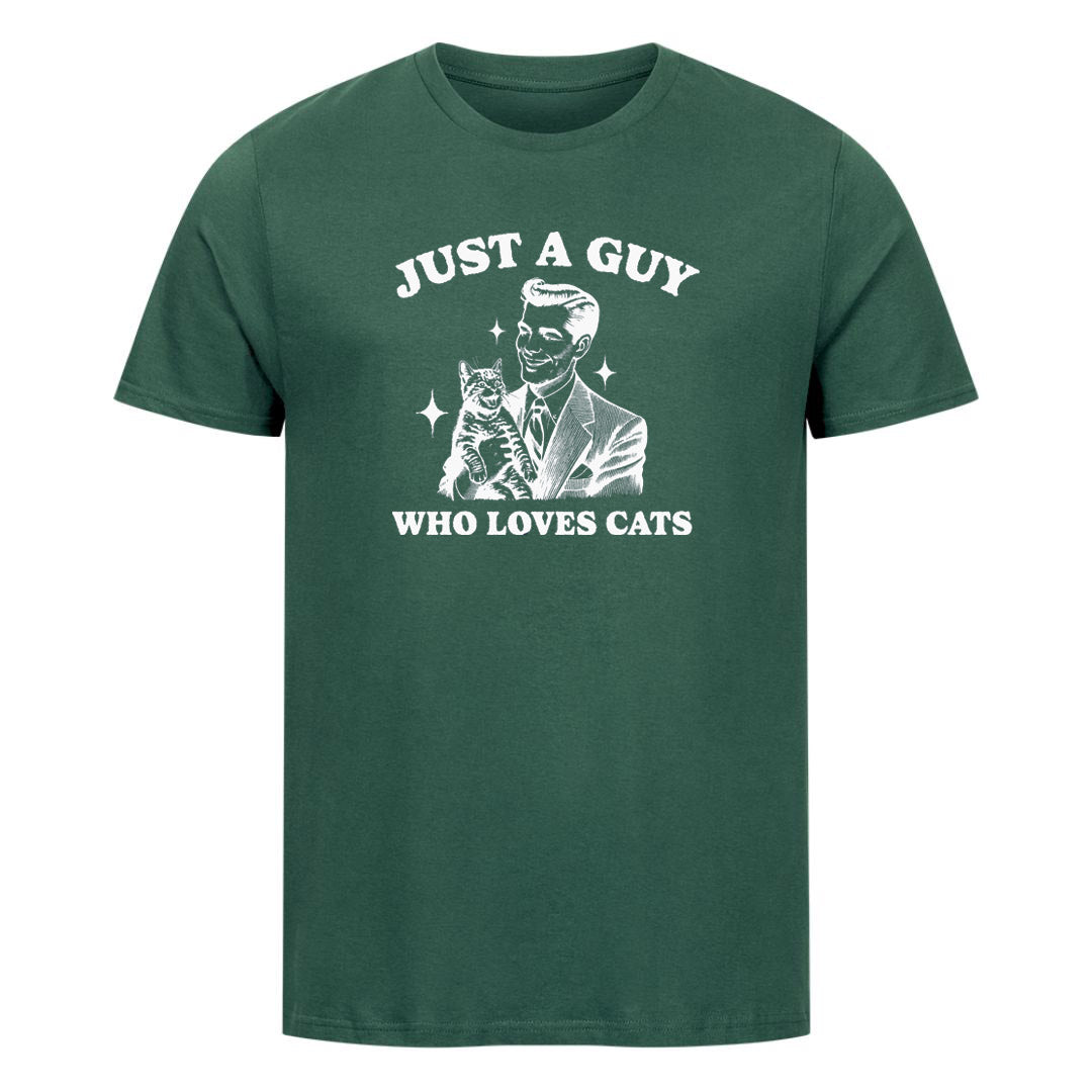 Guy who loves Cats T-Shirt