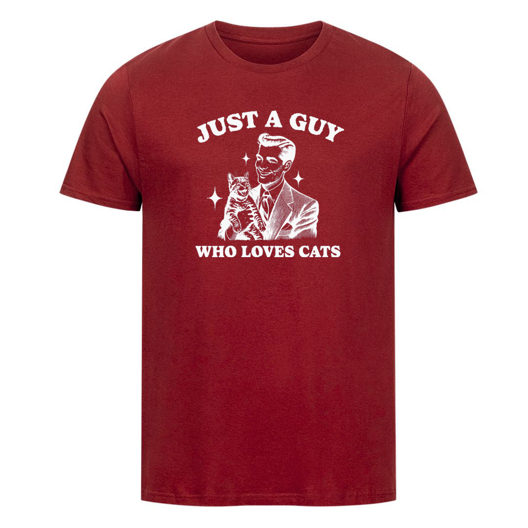 Guy who loves Cats T-Shirt