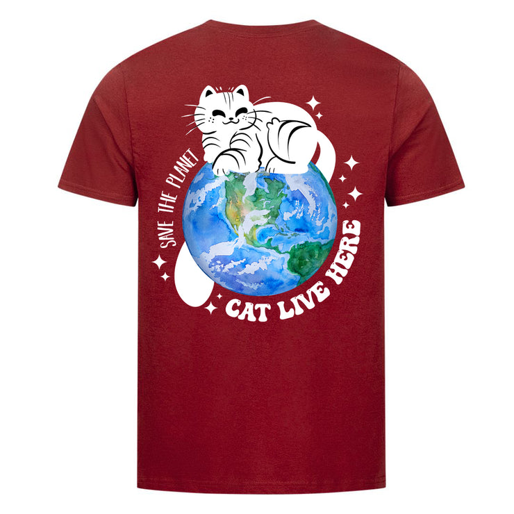 Save the Planet  T-Shirt BackPrint
