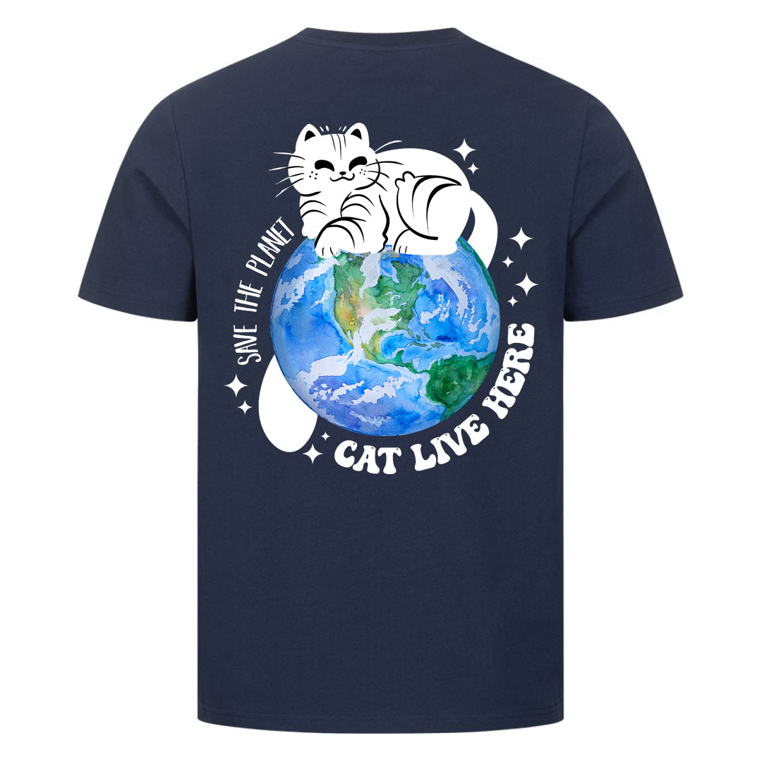 Save the Planet  T-Shirt BackPrint
