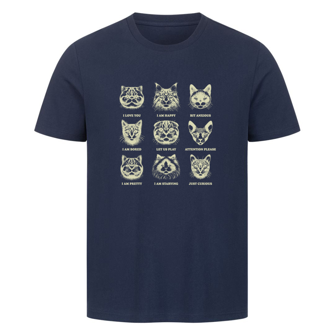 Emotion Cats  T-Shirt