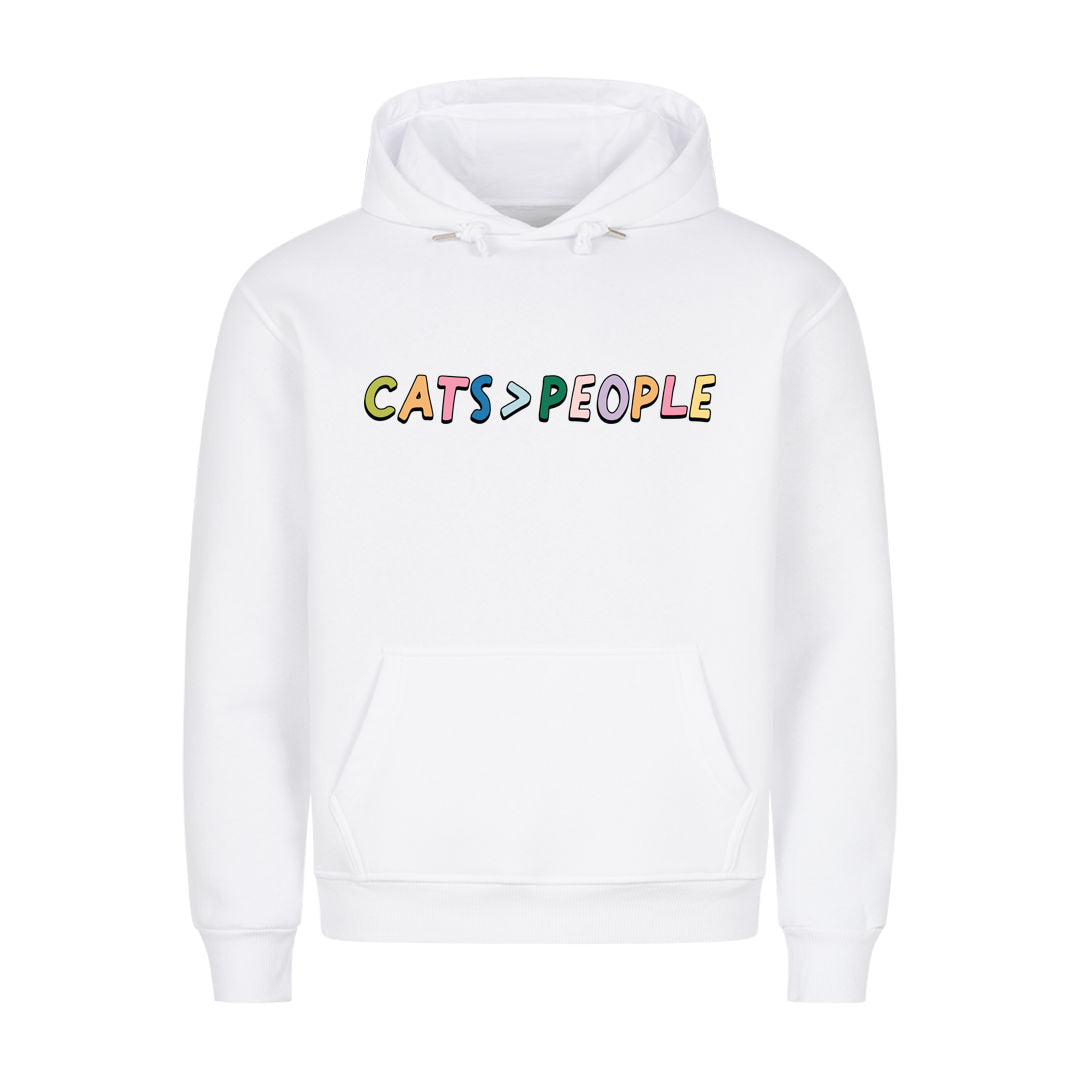 Cats over People Hoodie