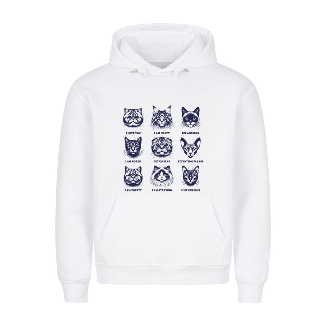 Emotion Cats  Hoodie