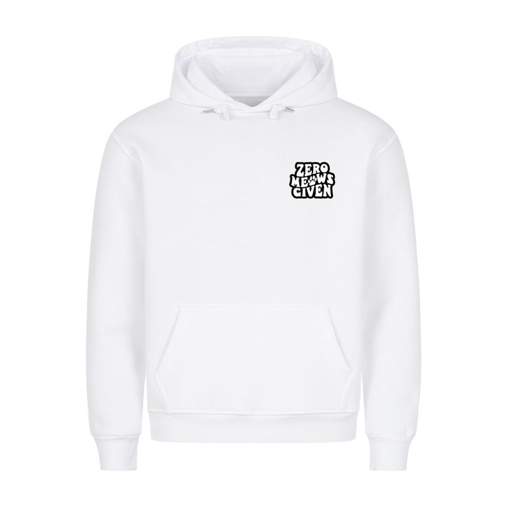 Zero Meows Given Hoodie