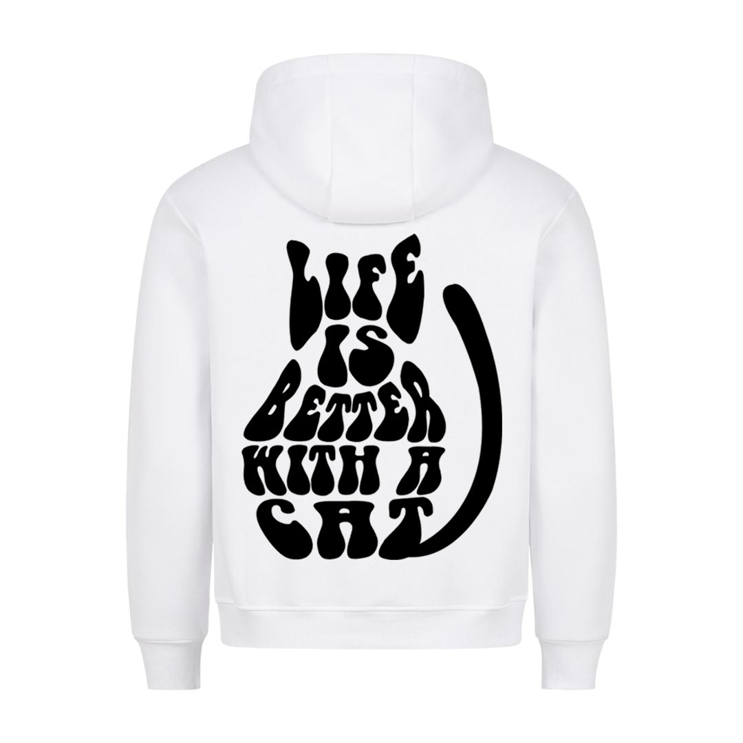 Life is better  Hoodie BackPrint