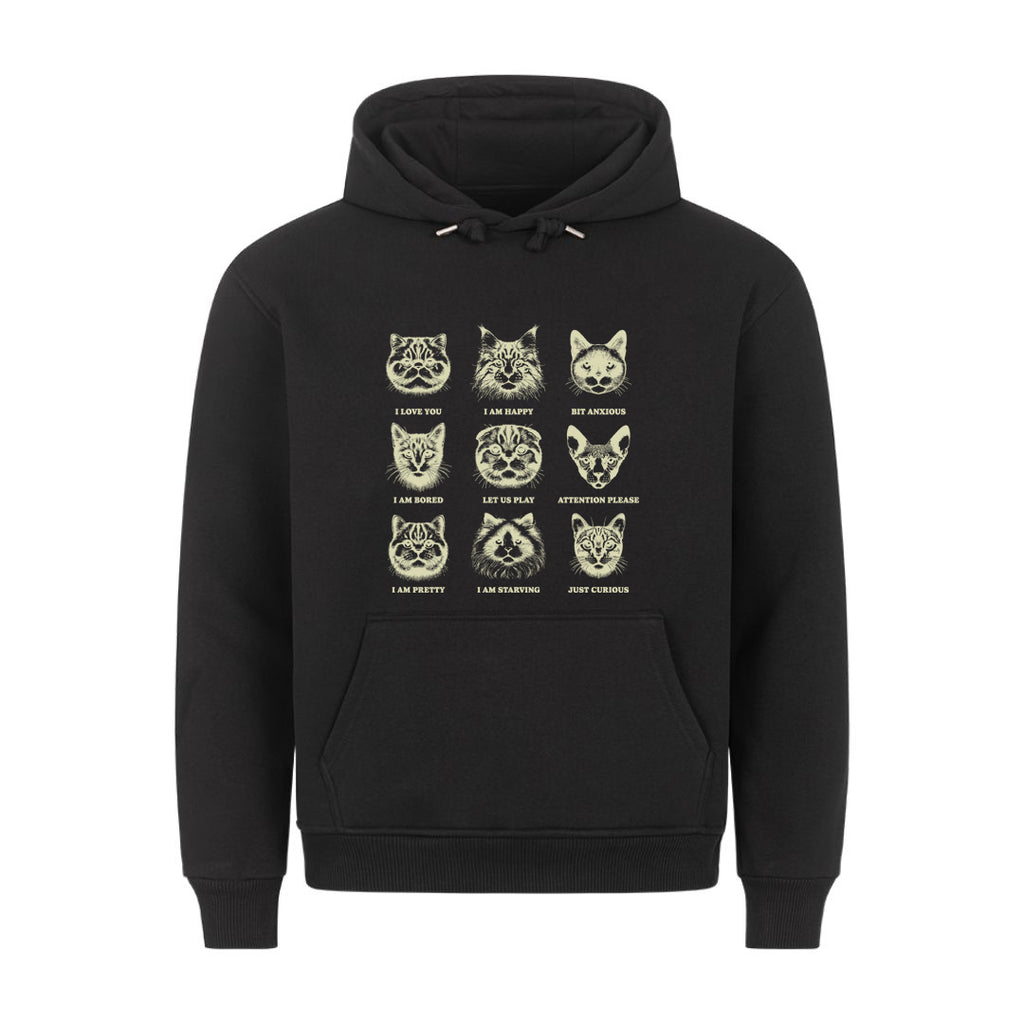 Emotion Cats  Hoodie