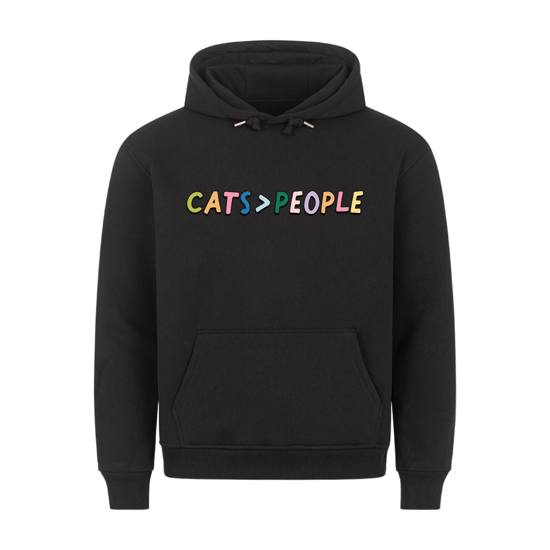 Cats over People Hoodie