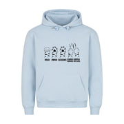 Rock paper Scissors Murder Mittens Hoodie