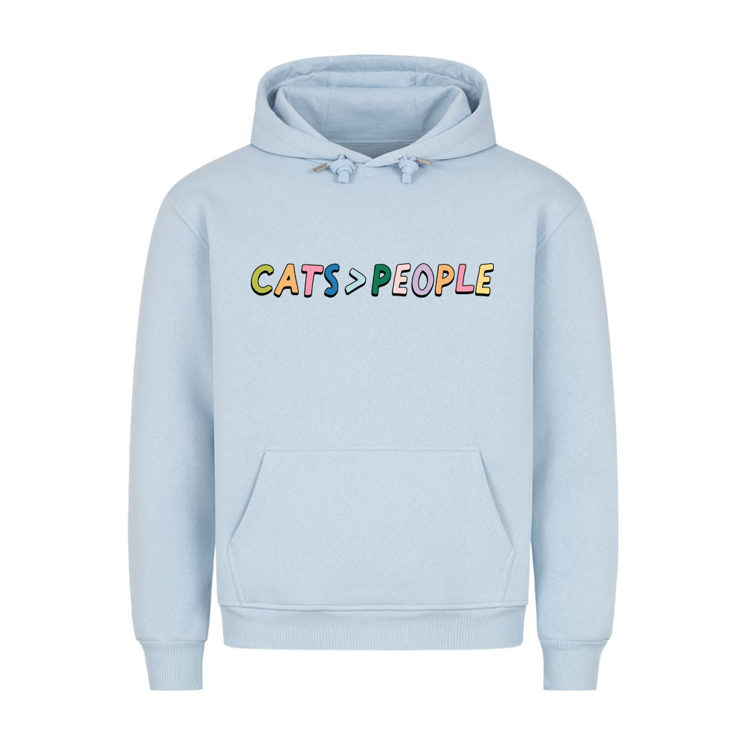 Cats over People Hoodie