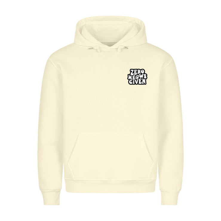Zero Meows Given Hoodie