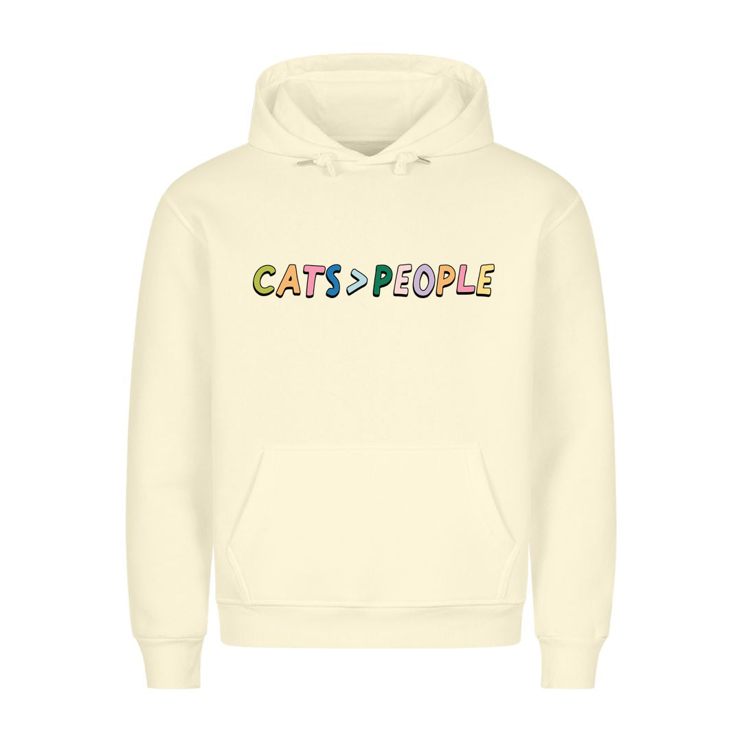 Cats over People Hoodie
