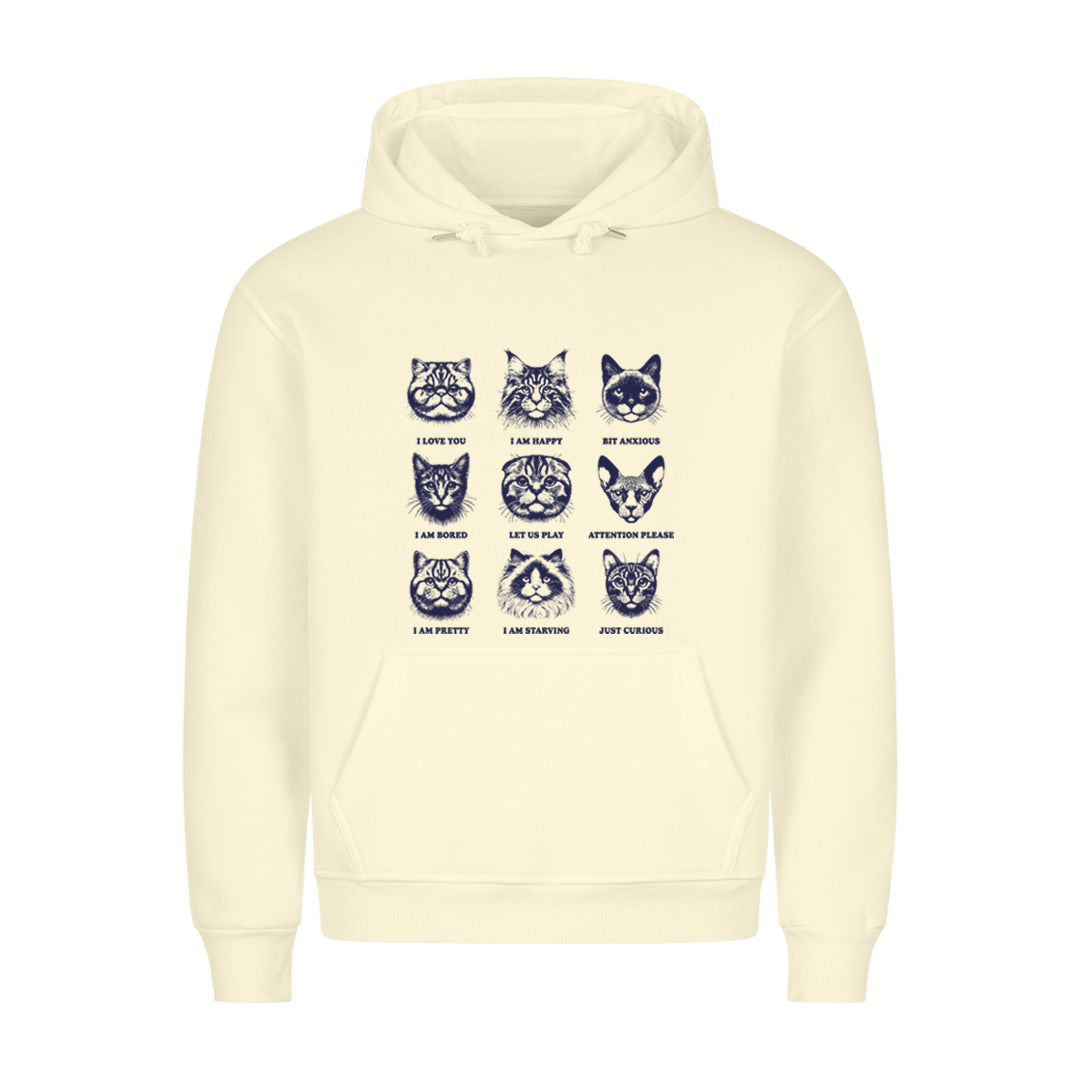 Emotion Cats  Hoodie