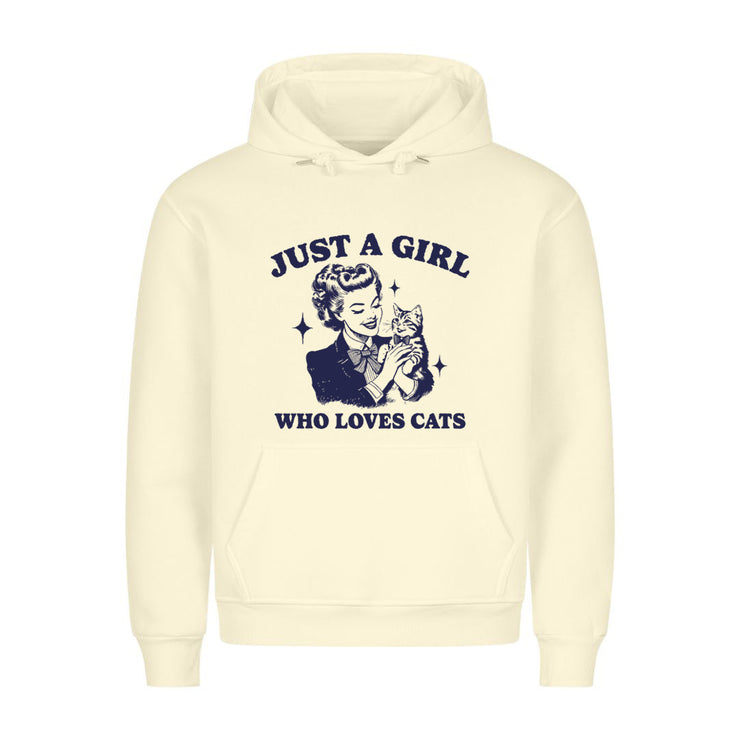Girl who loves Cats Hoodie