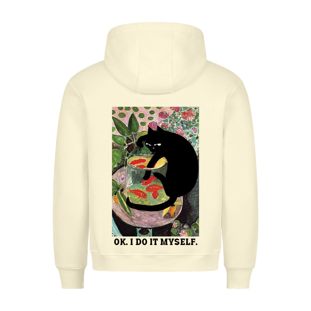 I do it myself Hoodie BackPrint