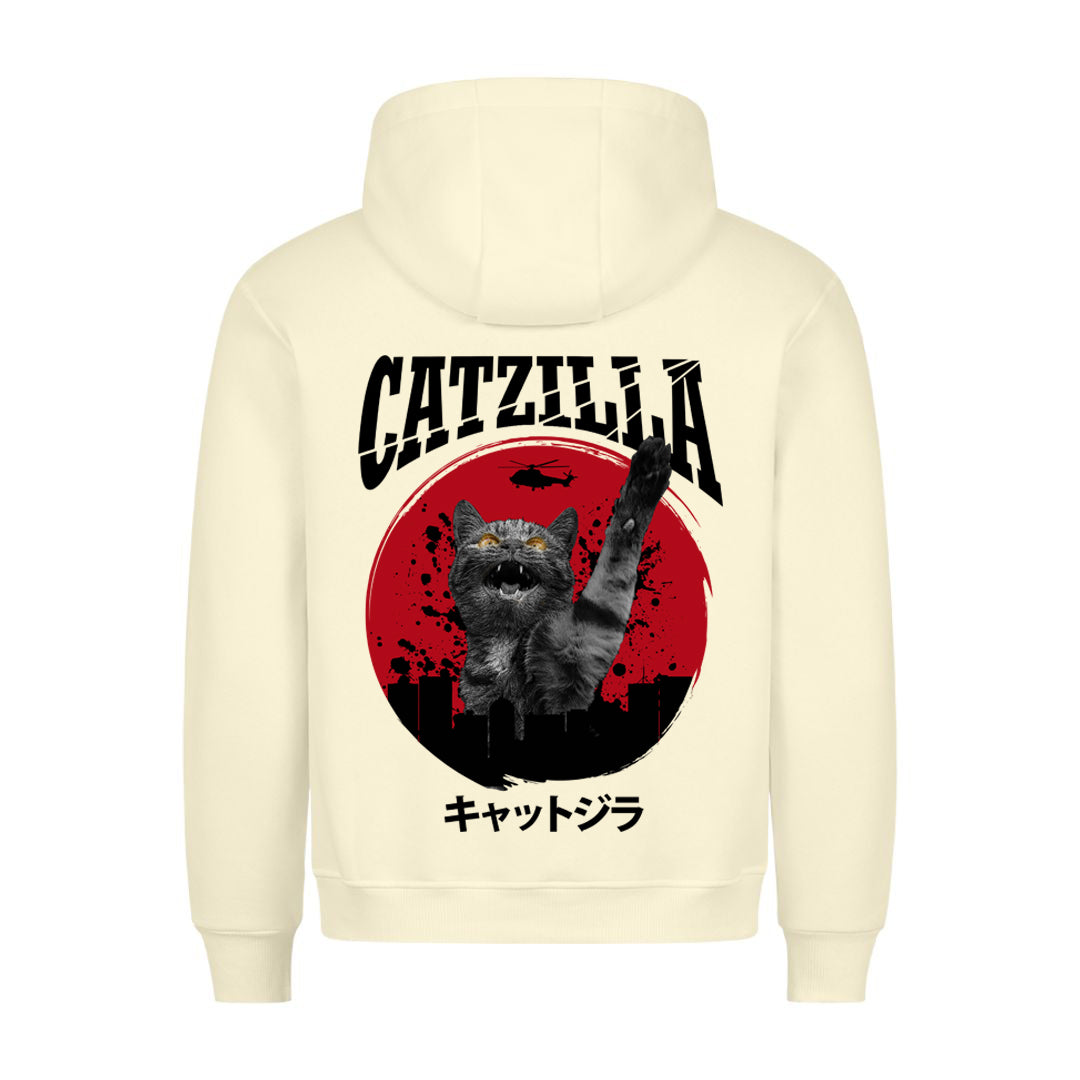 Catzilla Hoodie BackPrint