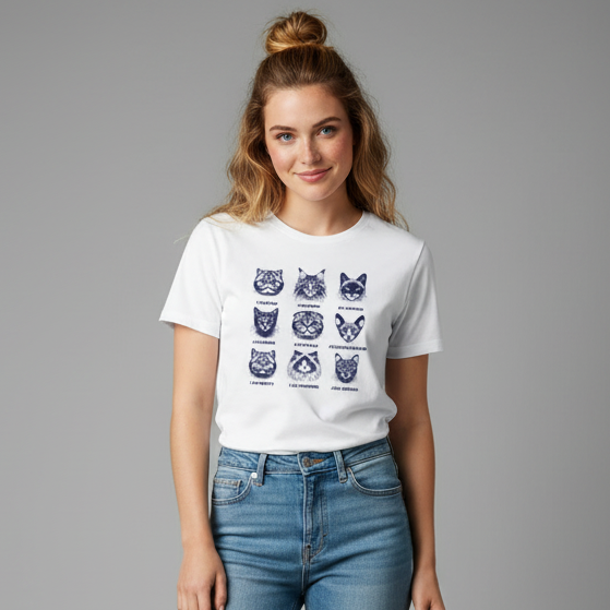 Emotion Cats  T-Shirt