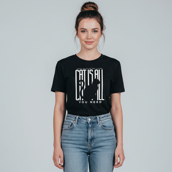 Cat is all you Need T-Shirt