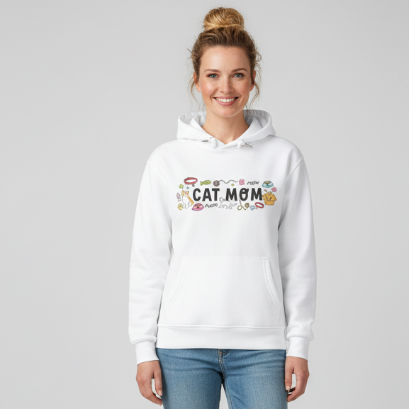 Cat Mom Chaotic Hoodie