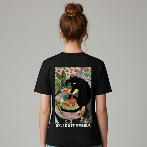 I do it myself T-Shirt BackPrint