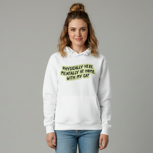 Mentally with my Cat Hoodie