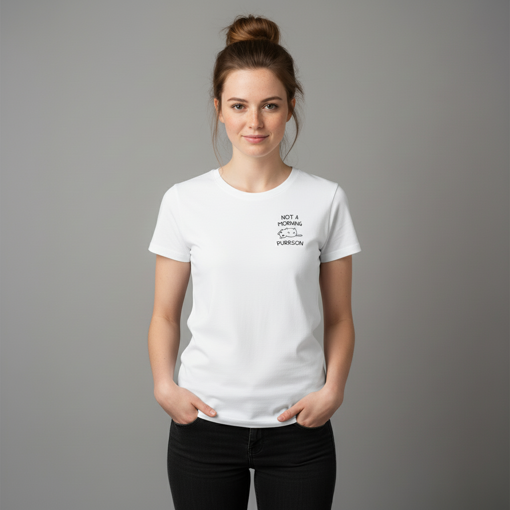 Not a morning Purrson T-Shirt