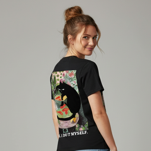 I do it myself T-Shirt BackPrint