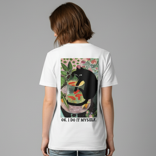 I do it myself T-Shirt BackPrint