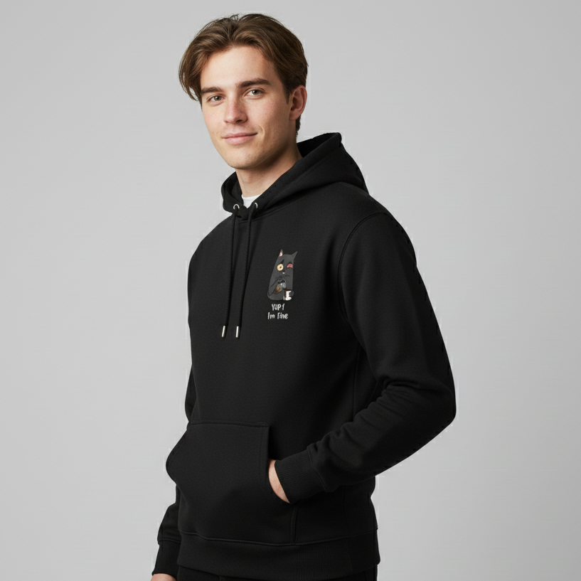 I'm fine Hoodie