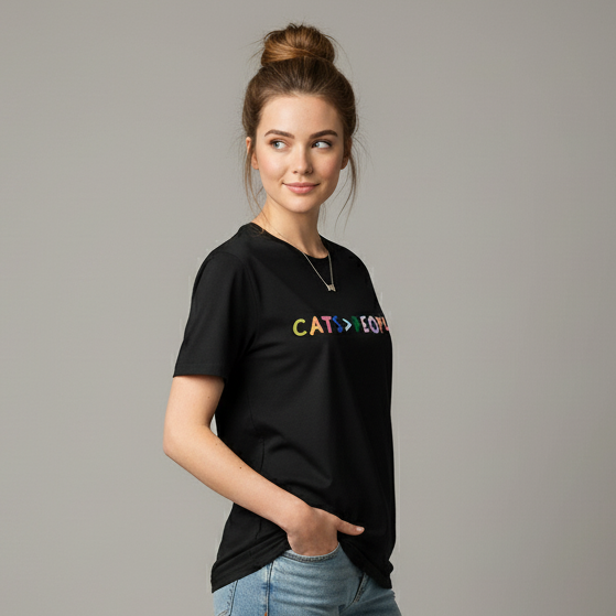 Cats over People T-Shirt