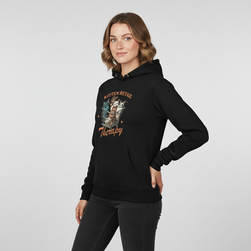 Kitten Therapy Hoodie