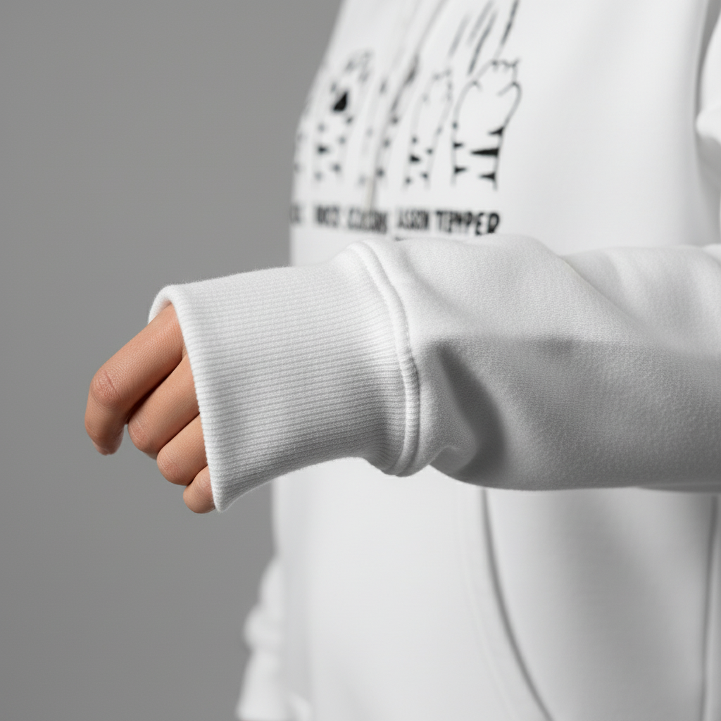 Rock paper Scissors Murder Mittens Hoodie