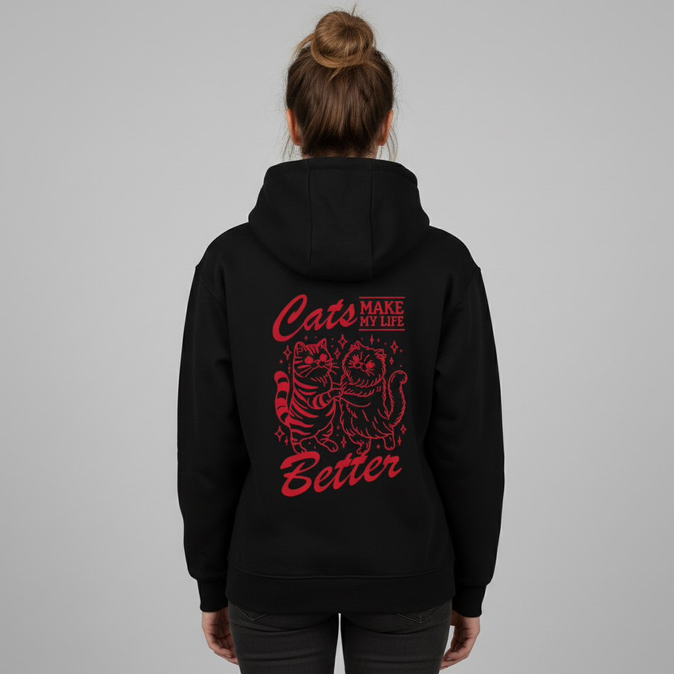 Better Life  Hoodie BackPrint