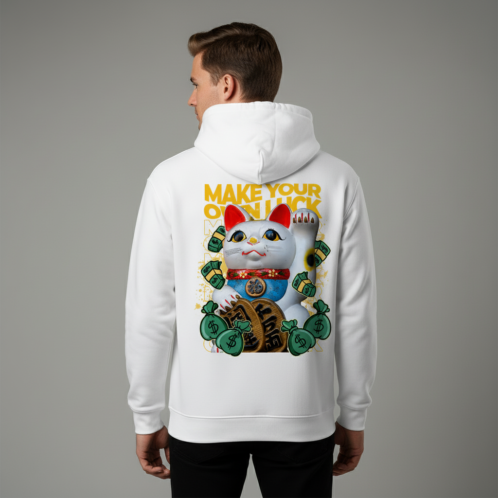 Make your own Luck Hoodie BackPrint