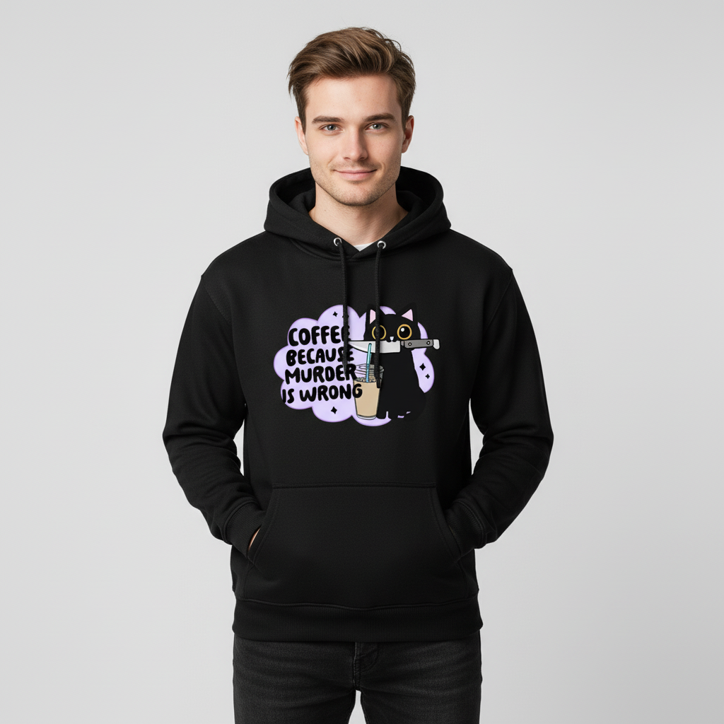 Coffee Cat Hoodie